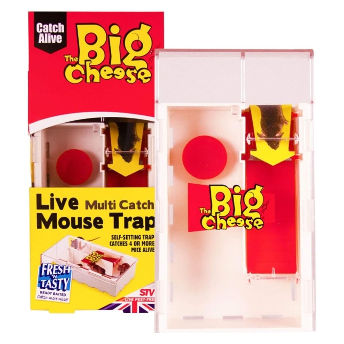 Big Cheese Live Multi-Catch Mouse Trap