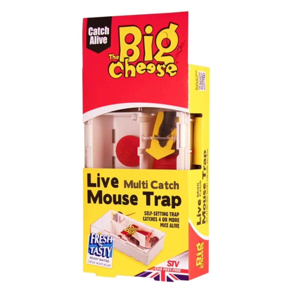 Big Cheese Live Multi-Catch Mouse Trap