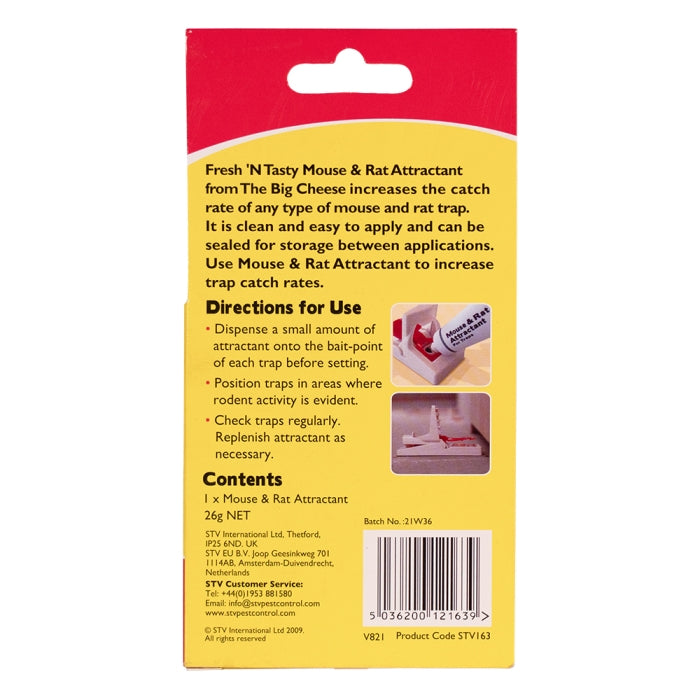 Big Cheese Mouse & Rat Attractant - 26g