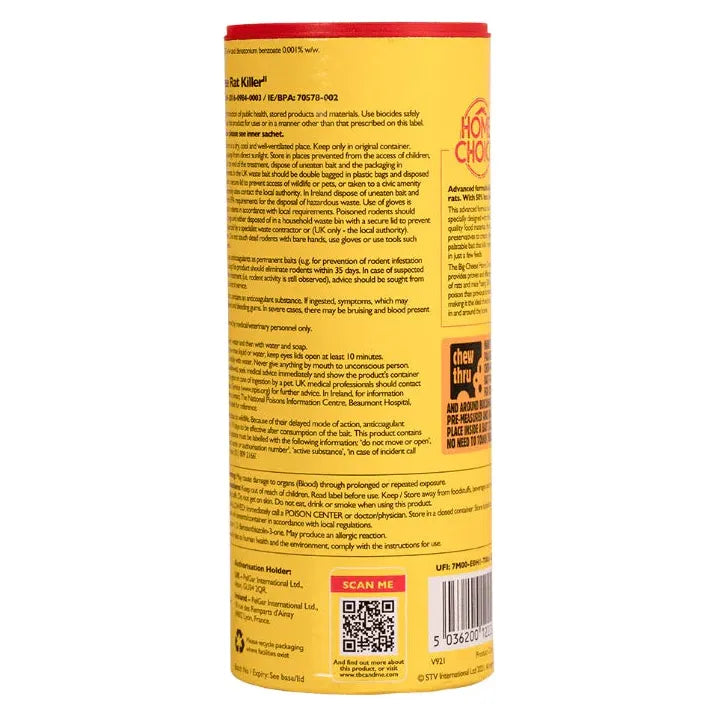 Big Cheese Rat Killer Grain Bait Sachet 150g