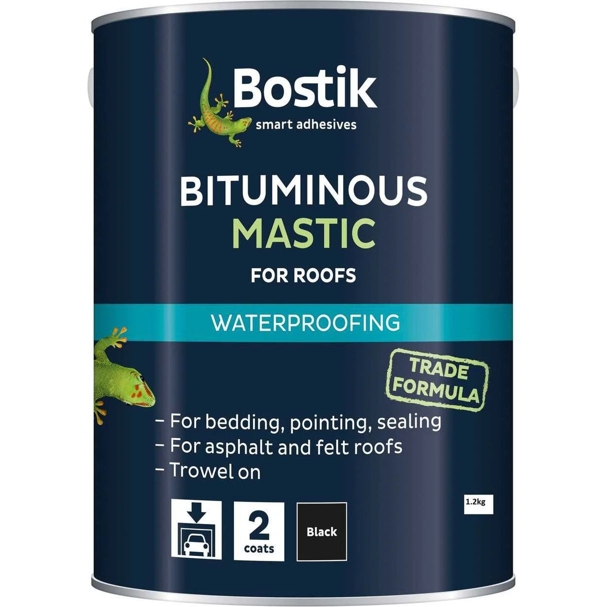 Bostik Bituminous Mastic Trade Formula - 1kg