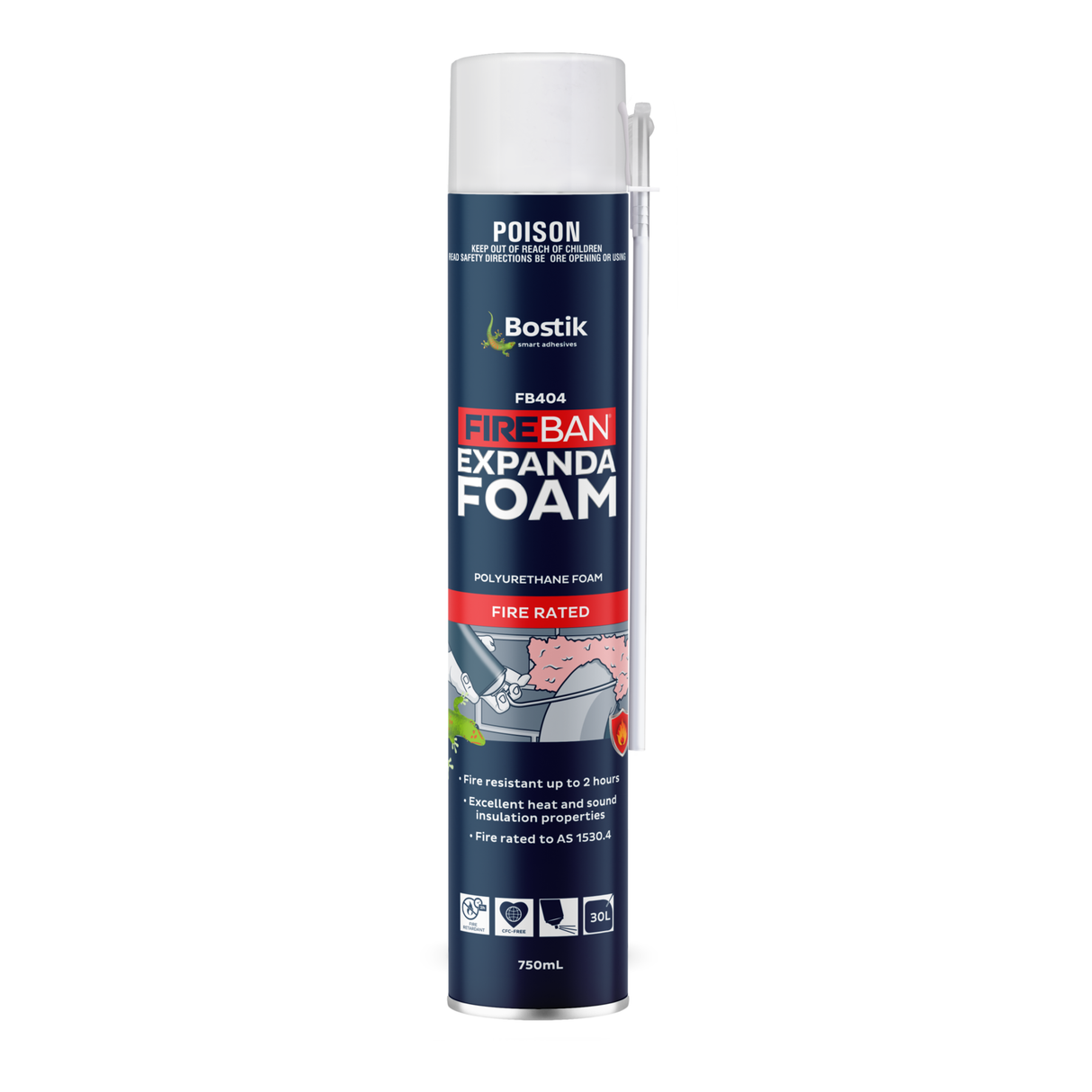 Bostik Fireban Expanda Foam - 750ml