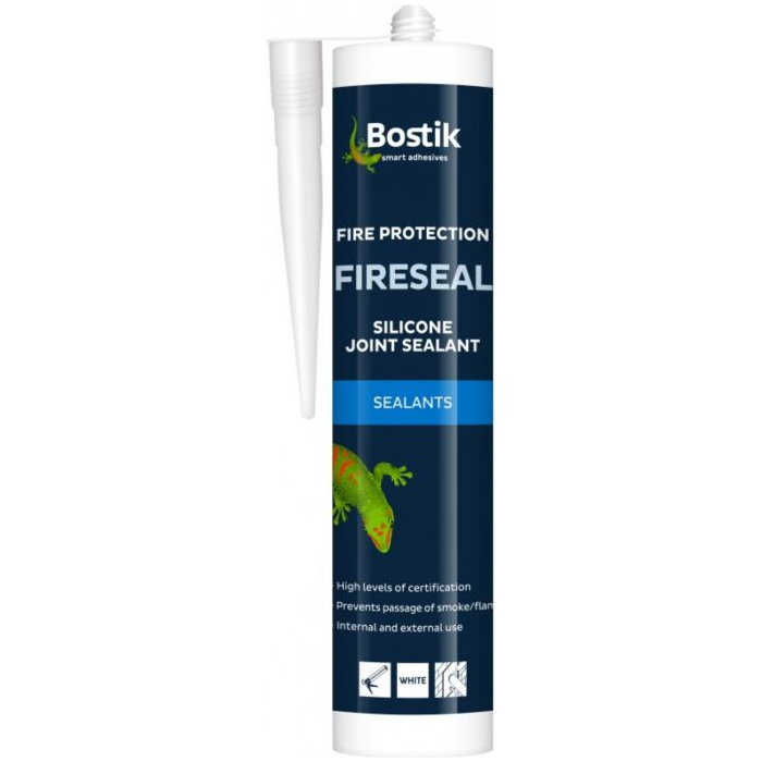 Bostik Fireseal Silicone Joint Seal White