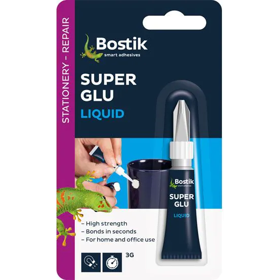 Bostik Super Glue Liquid Tube - 3g