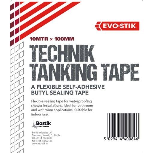 Bostik Technik Self Adhesive Butyl Tanking Tape - 100mm X 10M