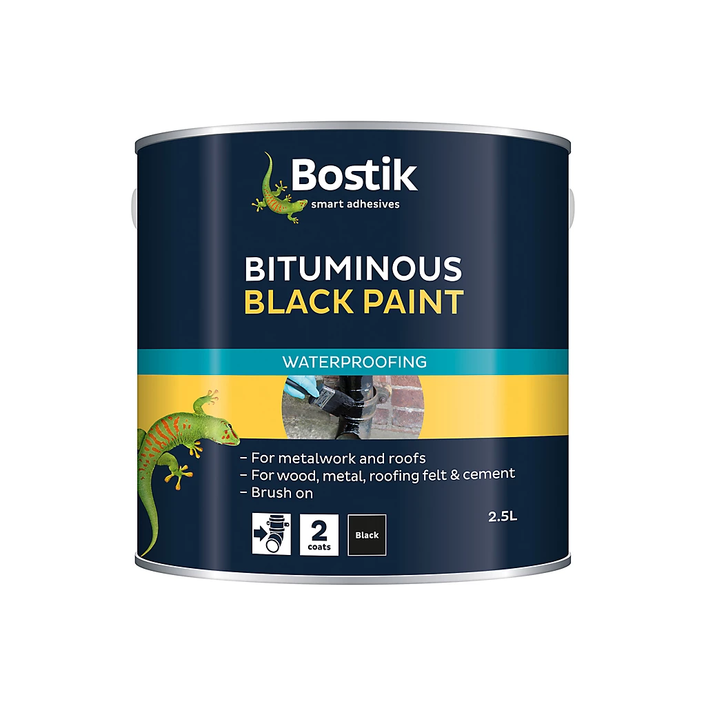Bostik Waterproofer | Black - 2.5L