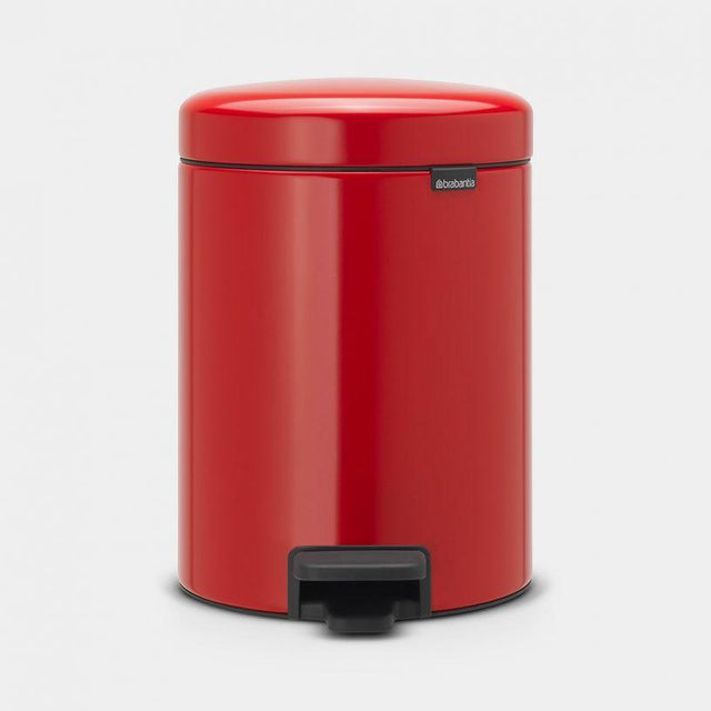 Brabantia Newicon Pedal Bin - 5L - Passion Red
