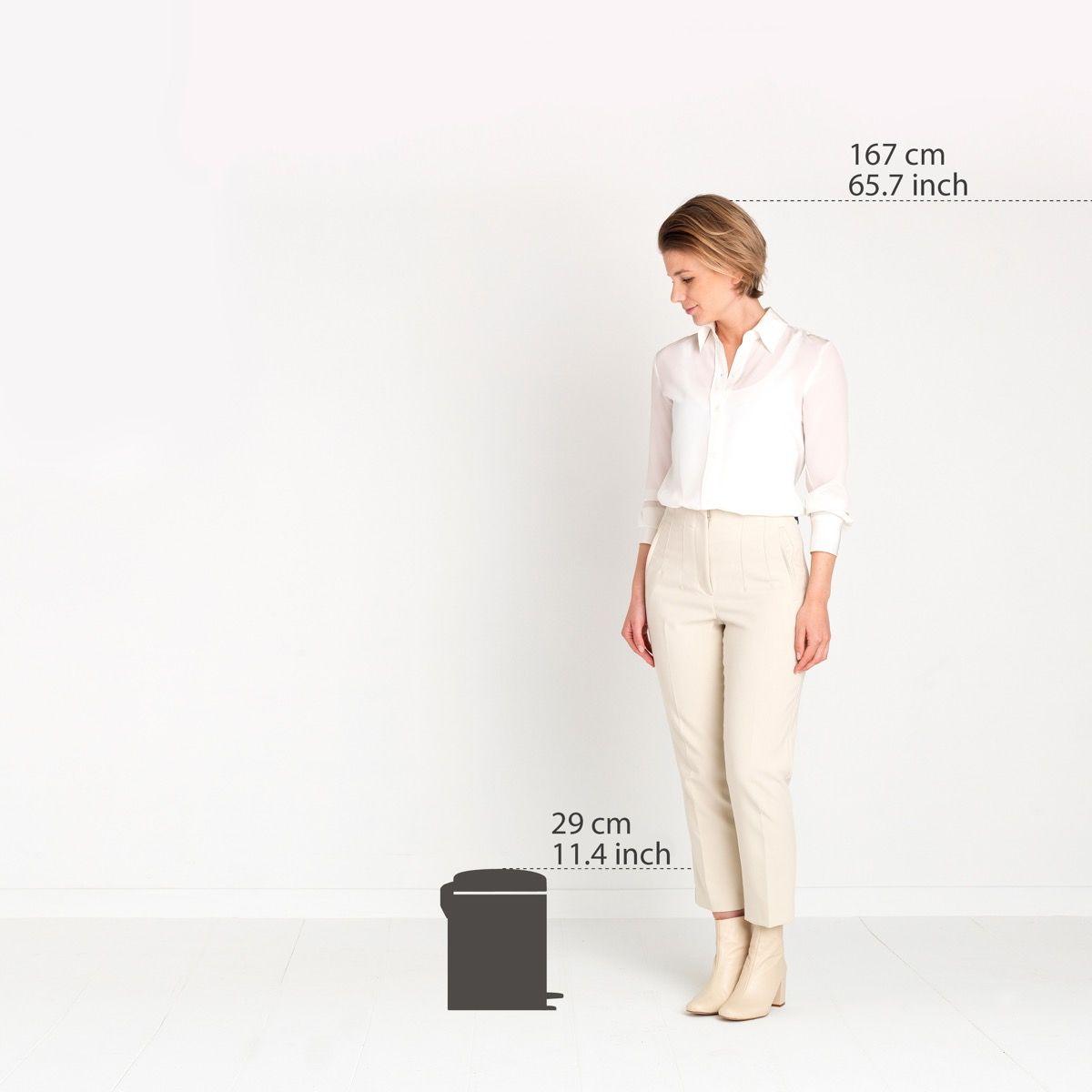 Brabantia Newicon Pedal Bin - 5L - Passion Red