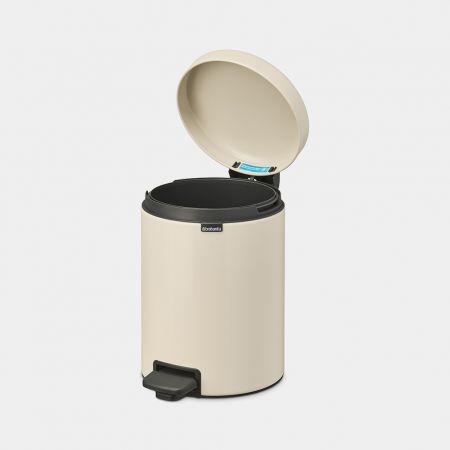 Brabantia Newicon Pedal Bin - 5L - Soft Beige