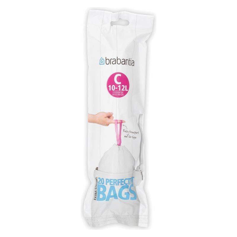 Brabantia Perfit Fit 20 Bin Bags - 10-12L