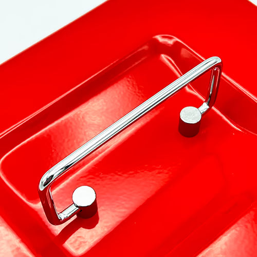 Sterling Combination Lock Cash Box | 200mm red