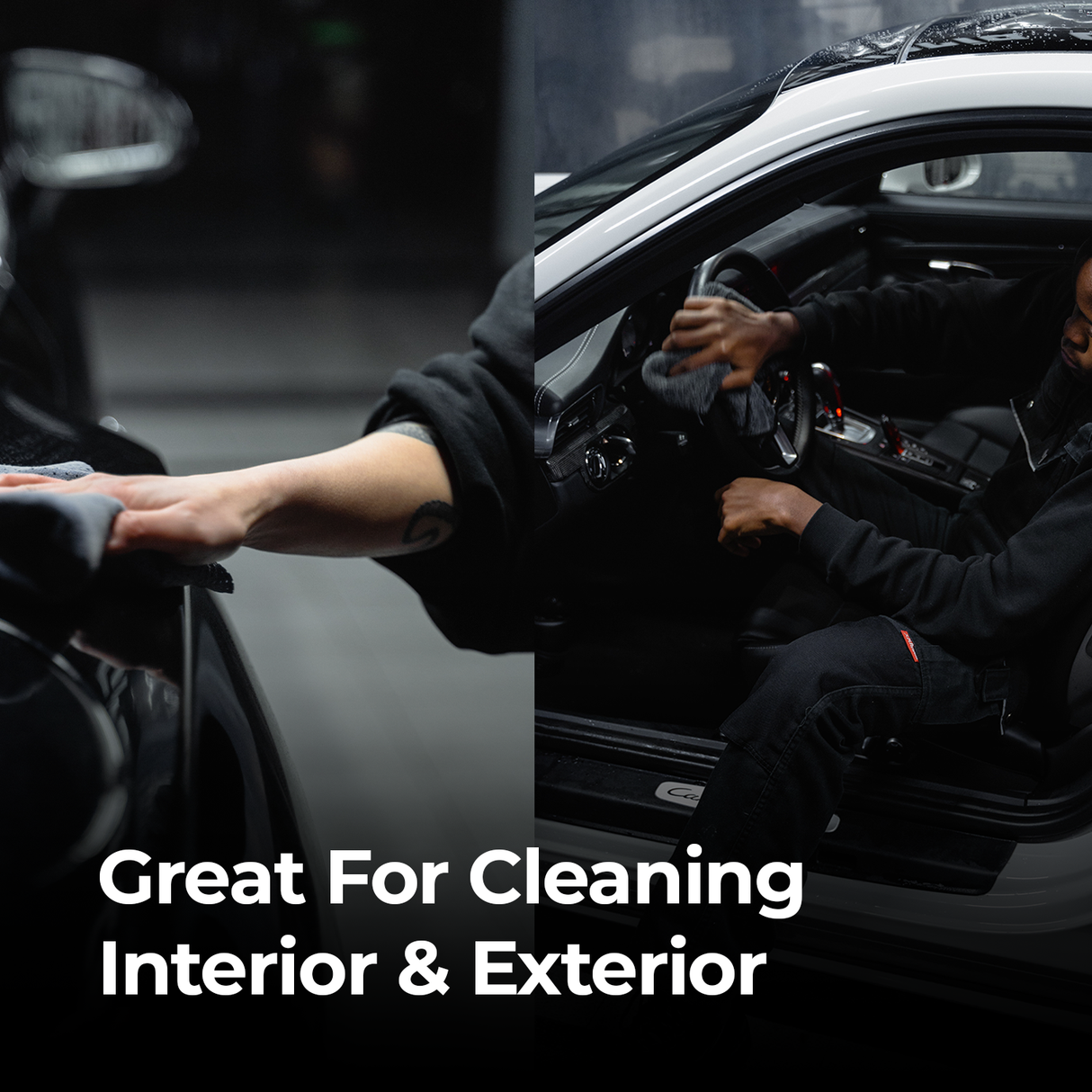 Simply Auto Heavy Duty Microfibre Cloths - 2 Pack