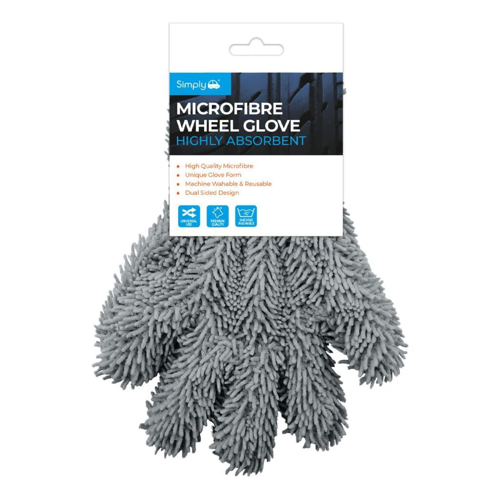 Simply Auto Microfibre Wheel Cleaning Glove