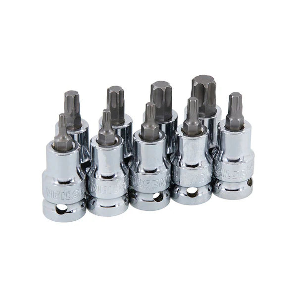 Neilsen DR Star Plus Bit Set - 10pc | 1/2in