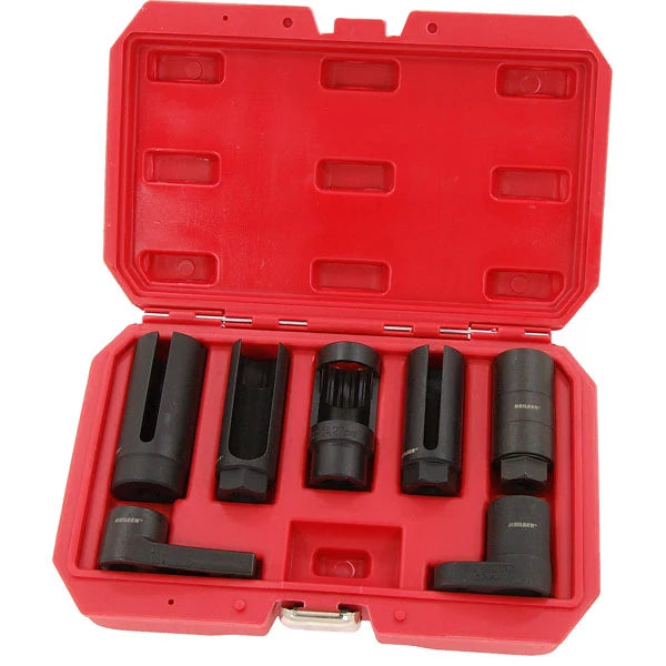 Neilsen CT1770 Oxygen Sensor Socket Set | 7pc 3/8 & 1/2in.Dr