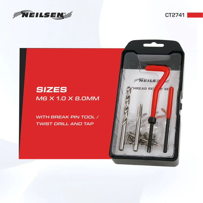 Neilsen Thread Repair Kit | 25 piece