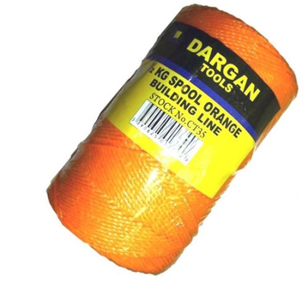 Dargan Builders Line Orange – 1/2 Spool, 360m