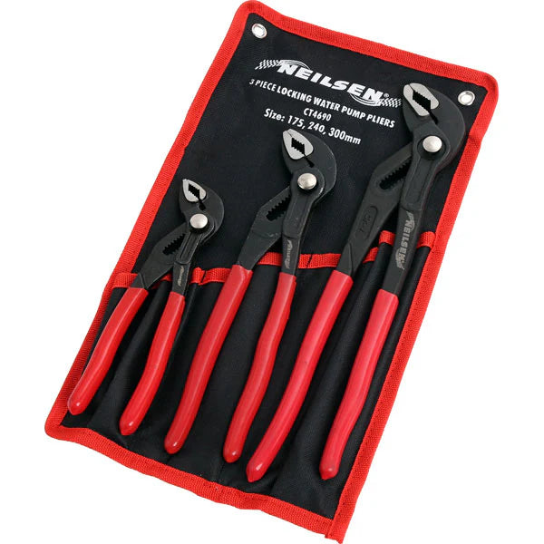 Neilsen CT4690 Water Pump Plier Set - 3pc