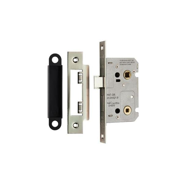 Carlisle Brass Easi T Residential Bathroom Lock | Nickel - 2.5"