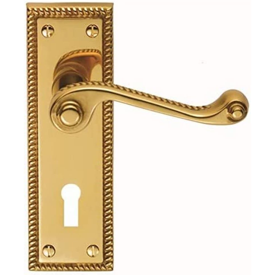 Carlisle Brass Georgian Lever Lock Door Handle
