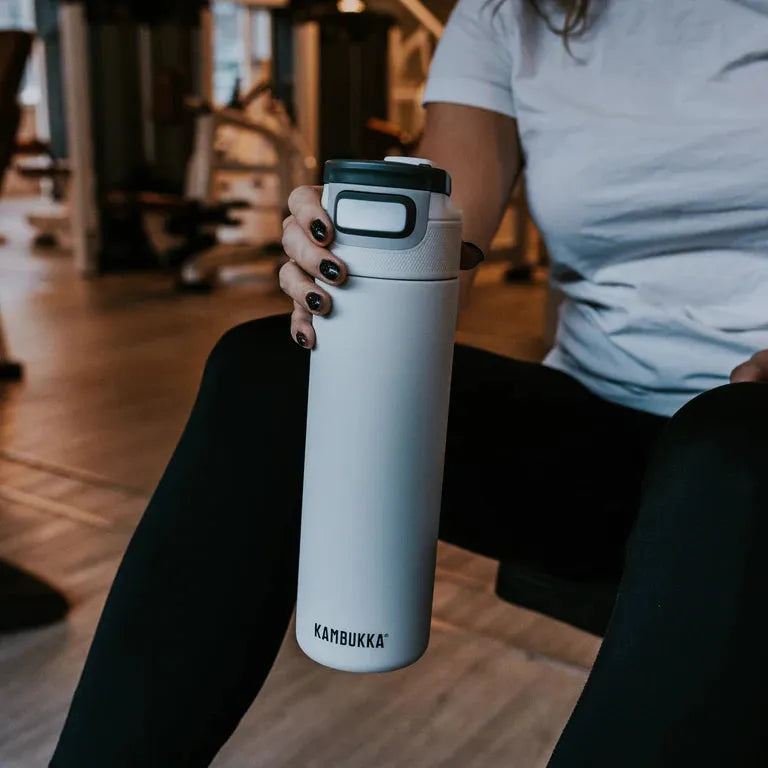 Kambukka Elton Water Bottle Insulated 600Ml Chalk White