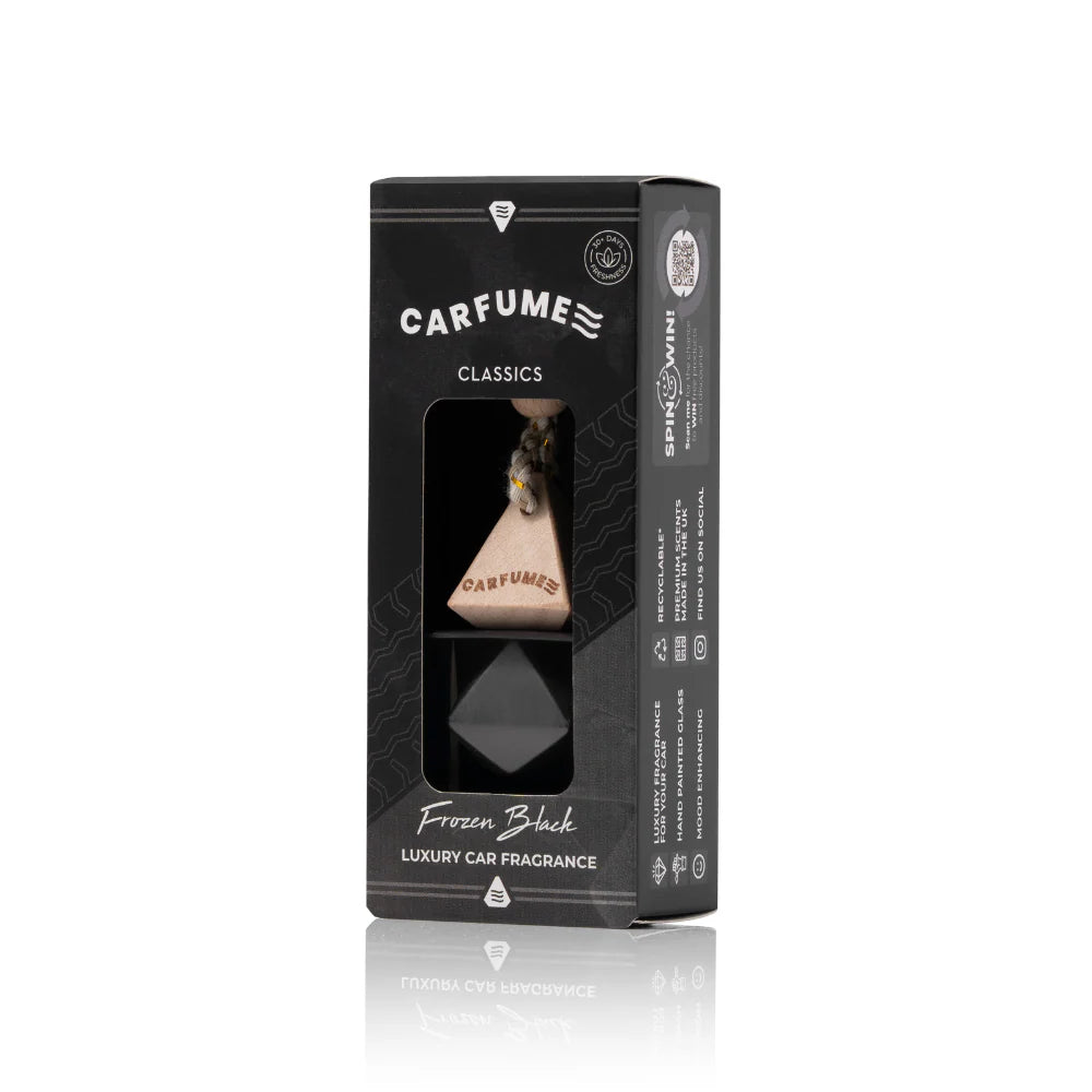 Classics Frozen Black Carfume Car Air Freshener