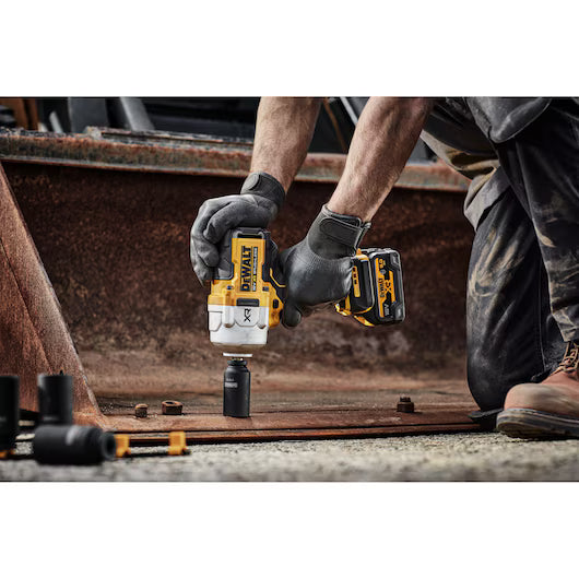 DeWalt 18V XR Brushless 1/2" Hog Ring Premium High Torque Impact Wrench - Bare Unit