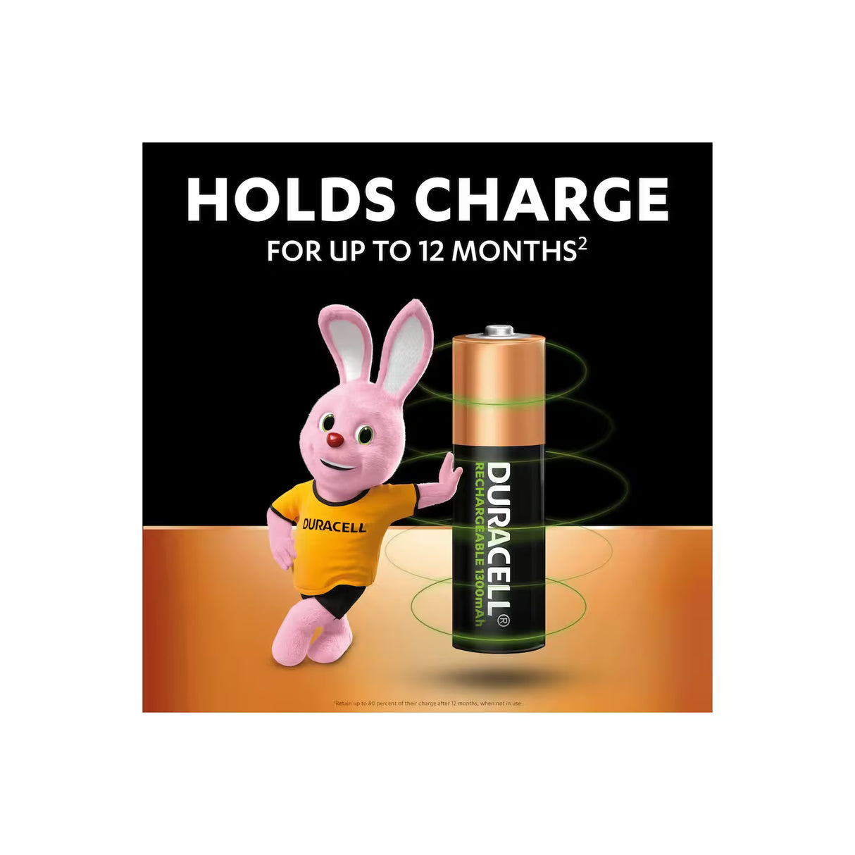 Duracell AA recharge Battery 1300mAh | Pack of 4