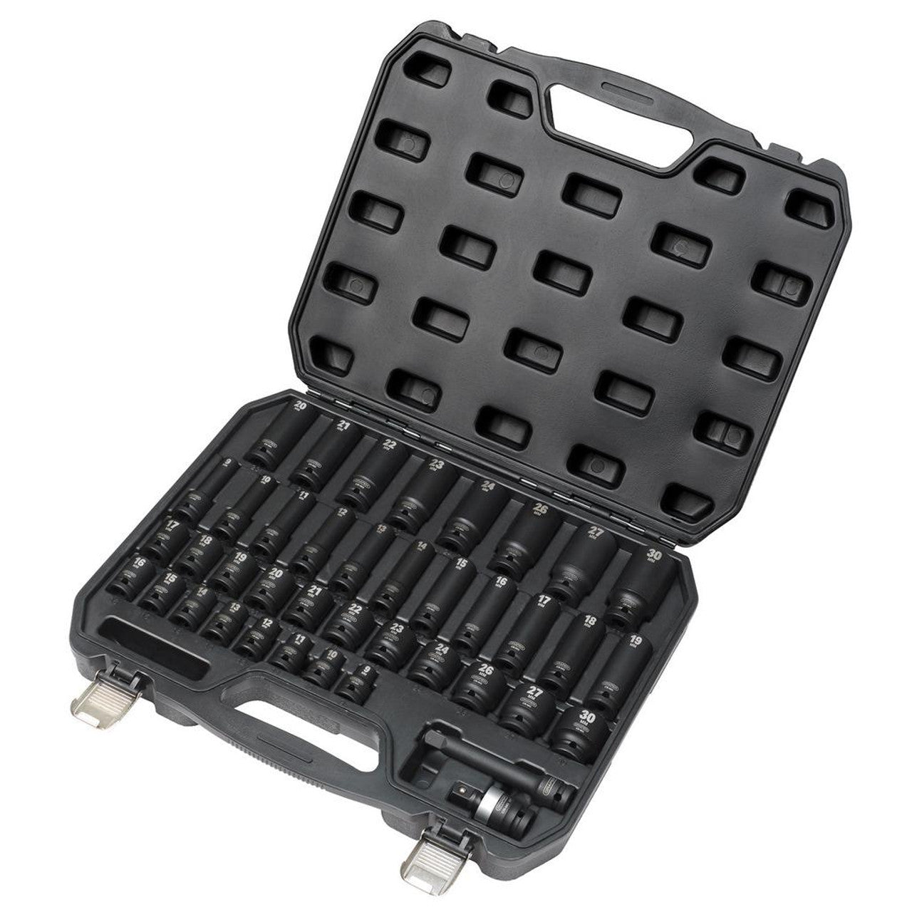 Draper Hi-TORQ® Impact Socket Set, 1/2" Sq. Dr. (40 Piece)