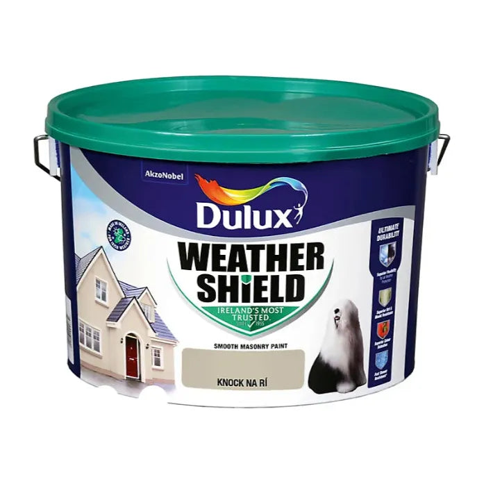 Dulux Weathershield Knock Na Ri Masonry Paint - 10L