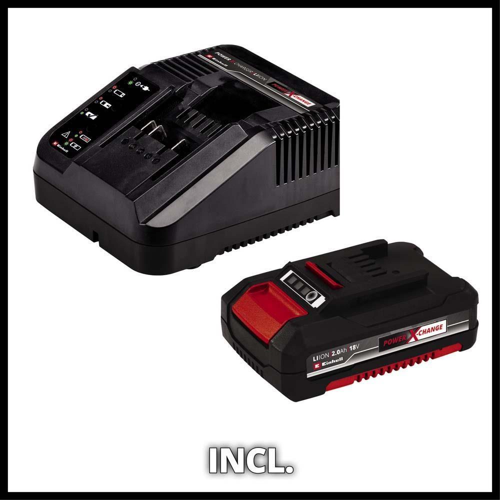 Einhell Power X-Change 18V Cordless Grass Strimmer Kit - 24cm