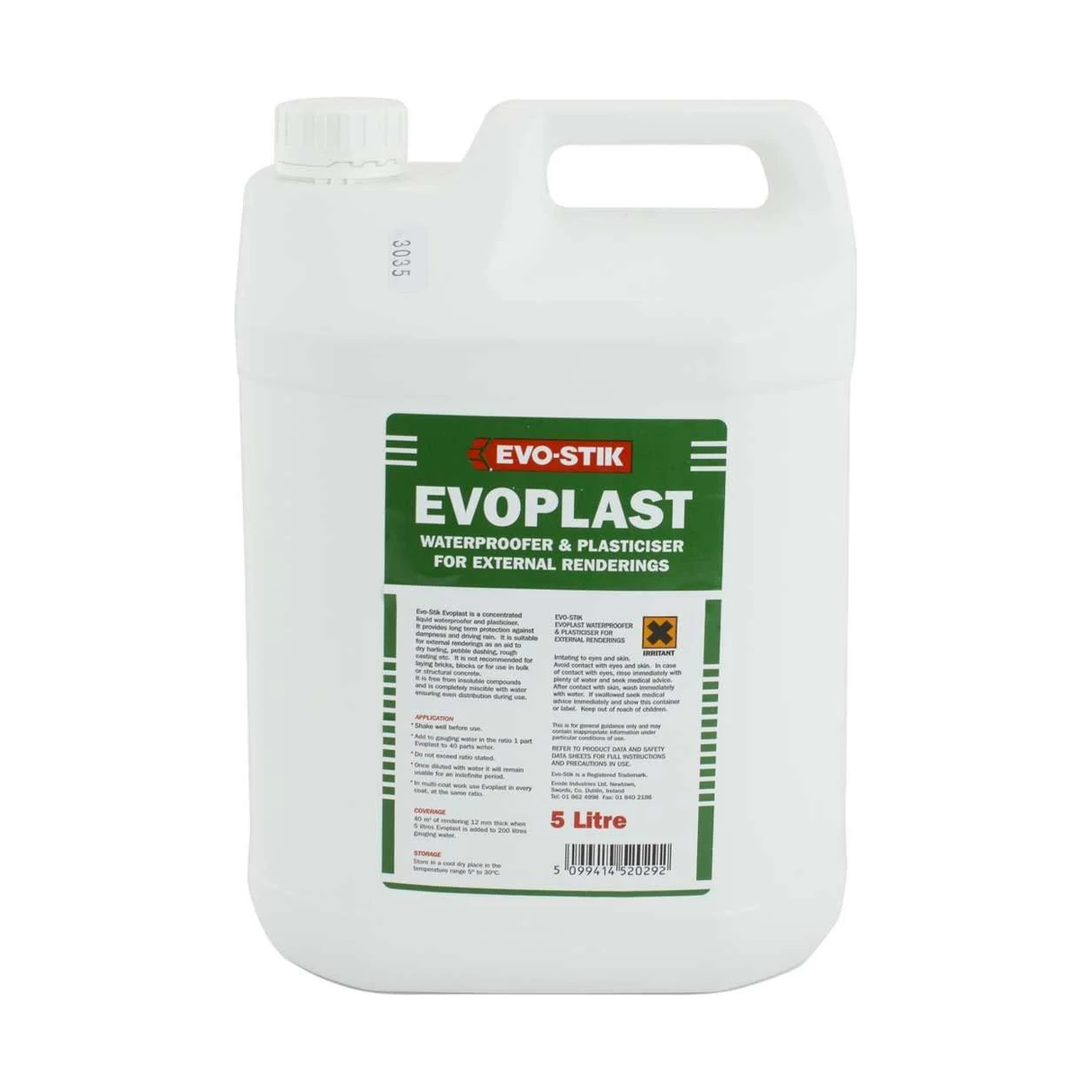 Evo-Stik Evo-plast Waterproofer - 5L