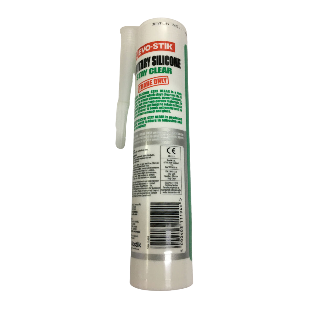 Evo-Stik Multi Purpose Silicone Sealant | Clear - 290ml