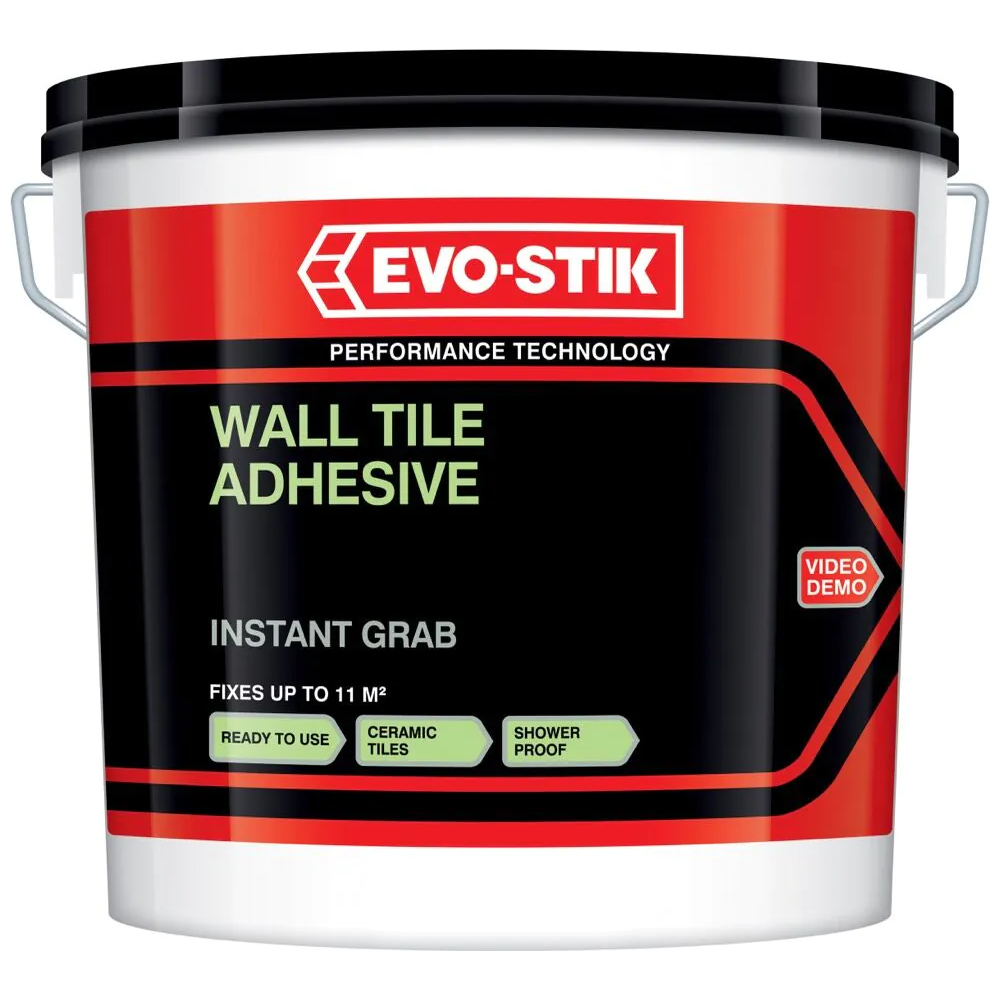 Evo-Stik Wall Tile Adhesive Instant Grab 2.5L