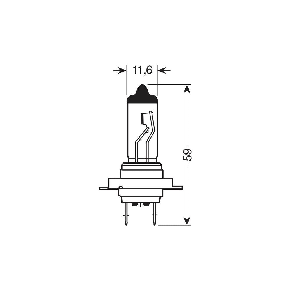 Lampa Blu-Xe Halogen Bulb H7 - 55W - PX26D