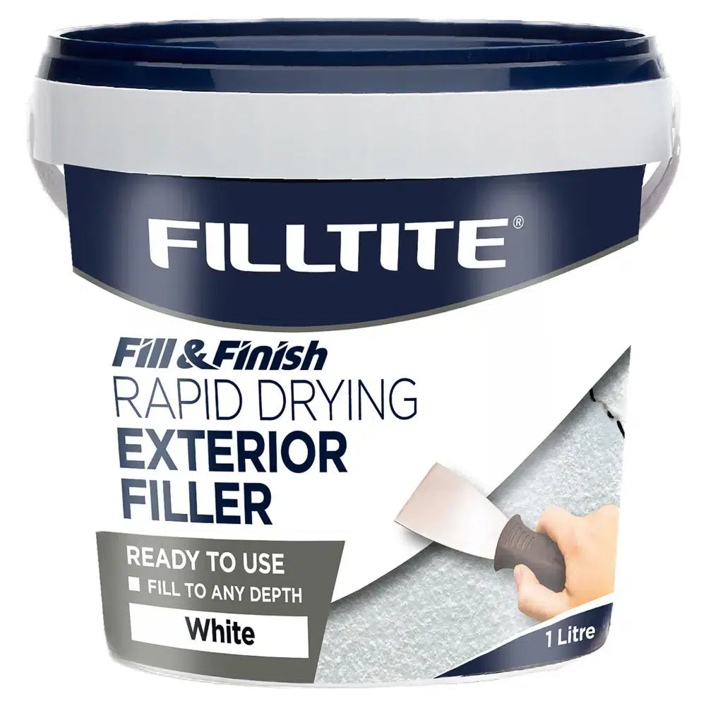 Filltite Fill & Finish Rapid Drying Exterior Filler | 1 Litre