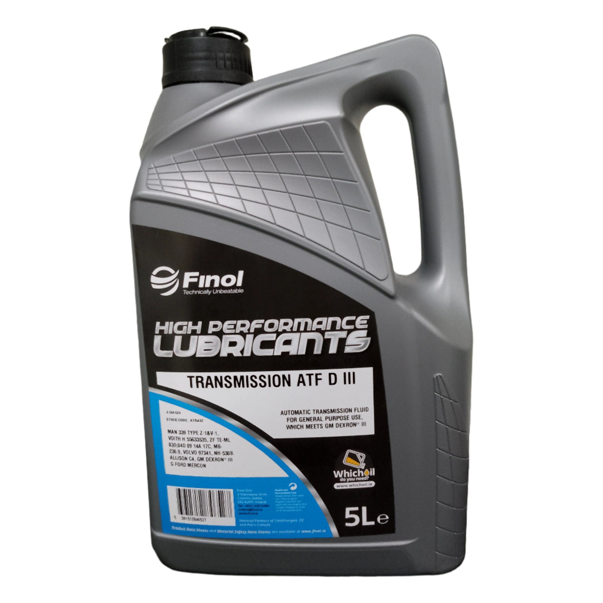 Finol Transmission ATF DIII Oil - 5L