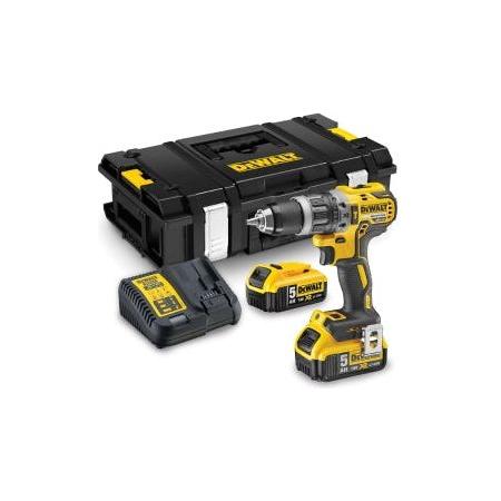 DeWalt 18V XR Brushless Hammer Drill Driver (2 X 5 Ah)