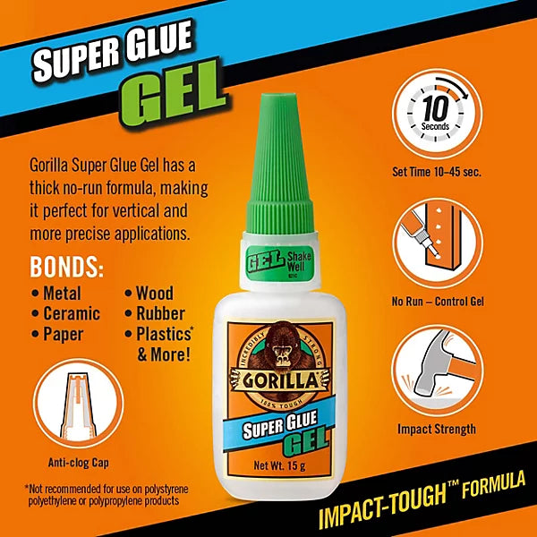 Gorilla Gel Superglue - 15g