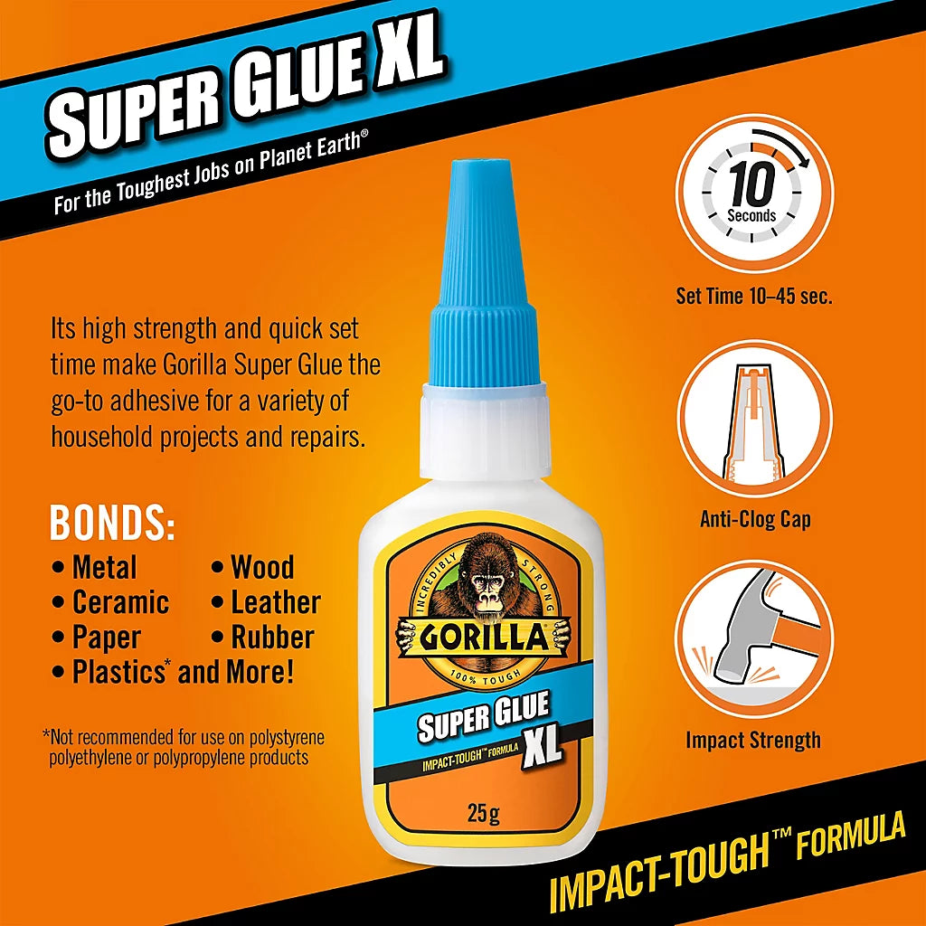 Gorilla XL Liquid Superglue - 25g