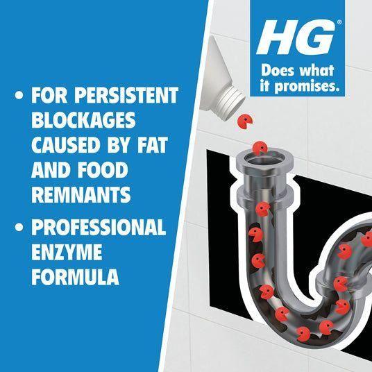 HG Kitchen Drain And Plug Unblocker