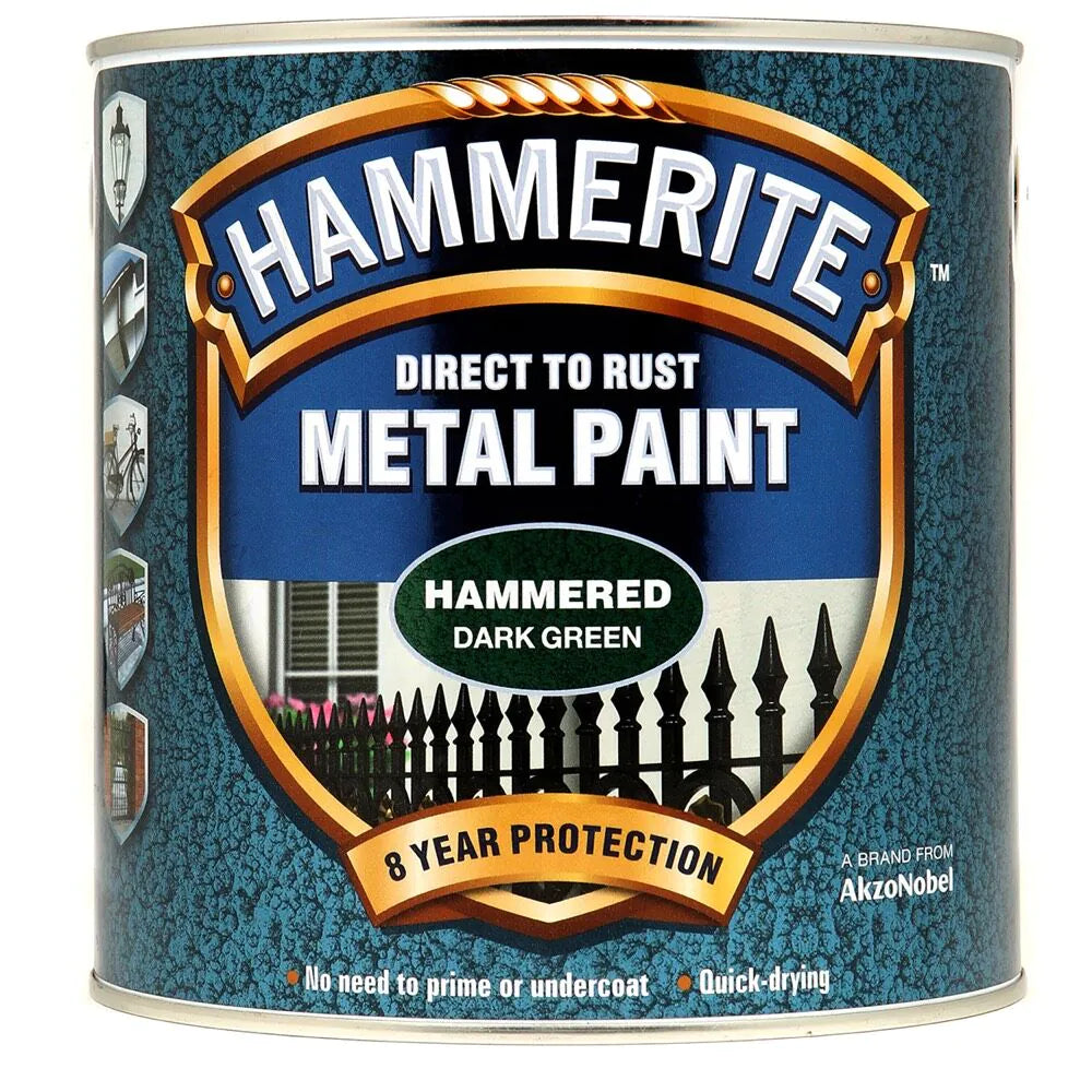 Hammerite Hammered - Dark Green