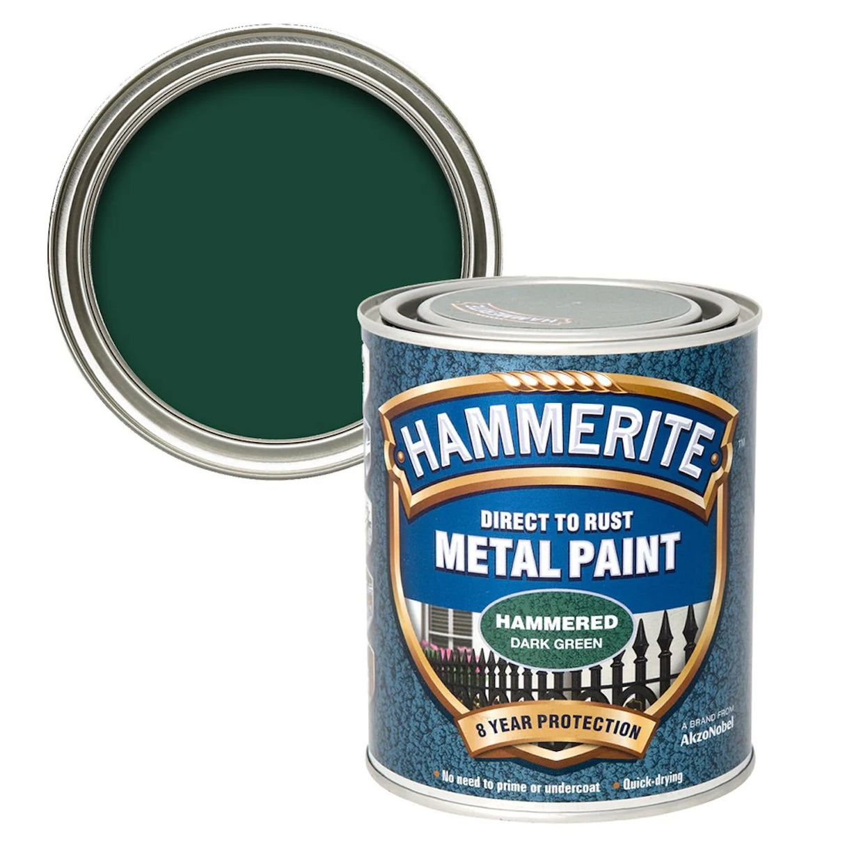 Hammerite Hammered - Dark Green