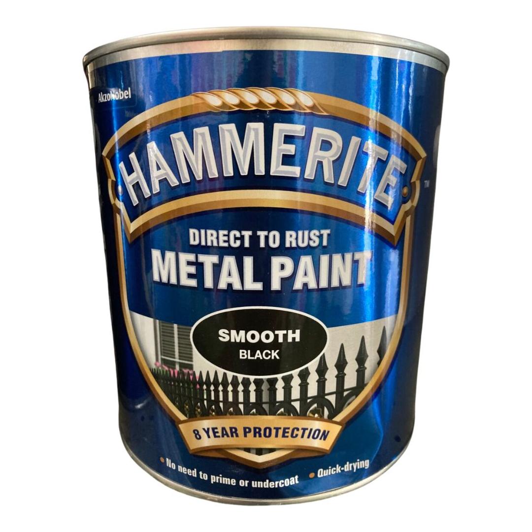 Hammerite Hammered Metal Paint - Black