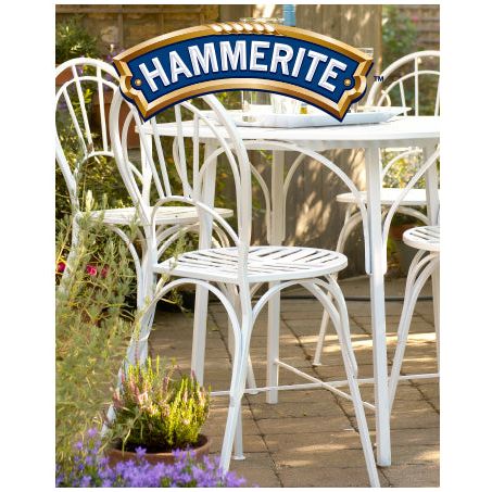 Hammerite Hammered Metal Paint - White
