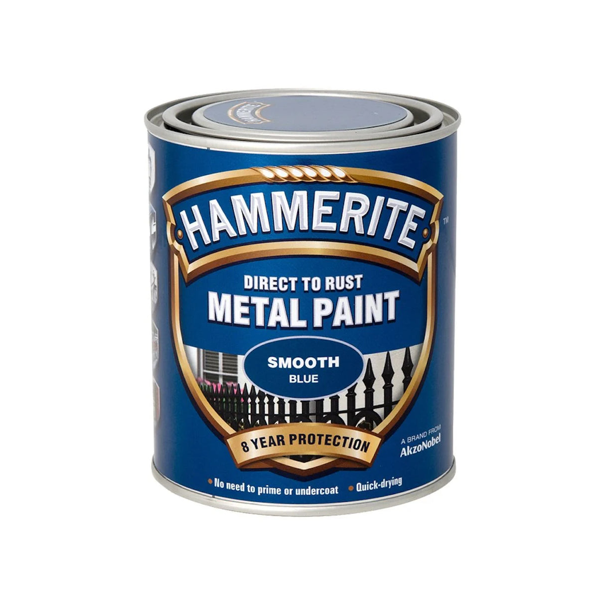 Hammerite Smooth Metal Paint | Blue - 750ml