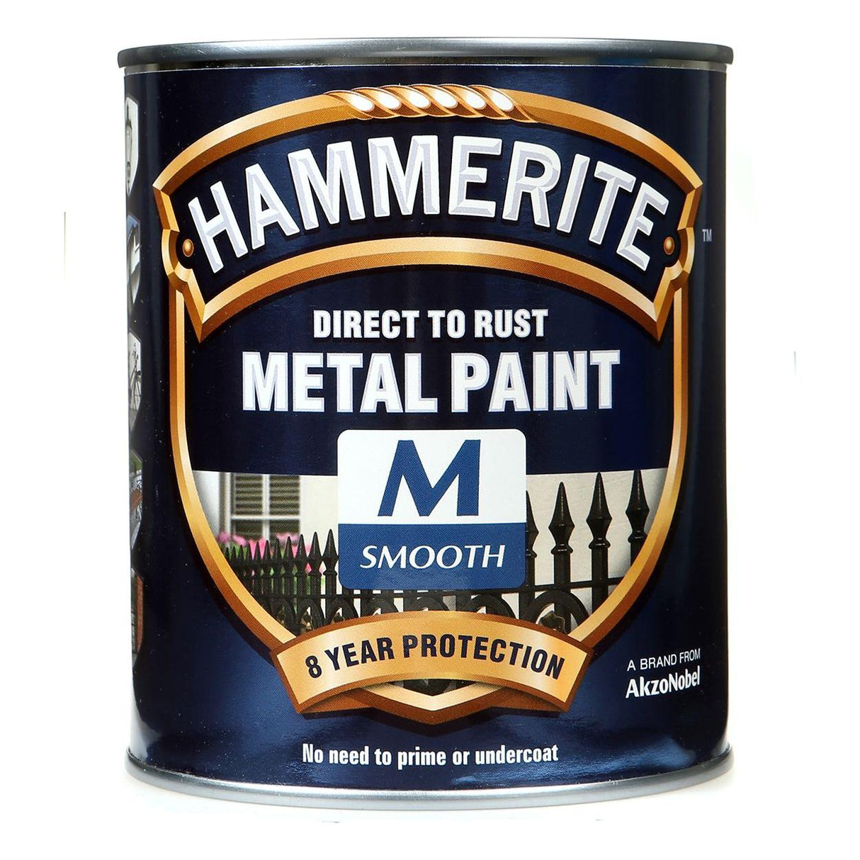 Hammerite Smooth Metal Paint | Medium Base - 750ml
