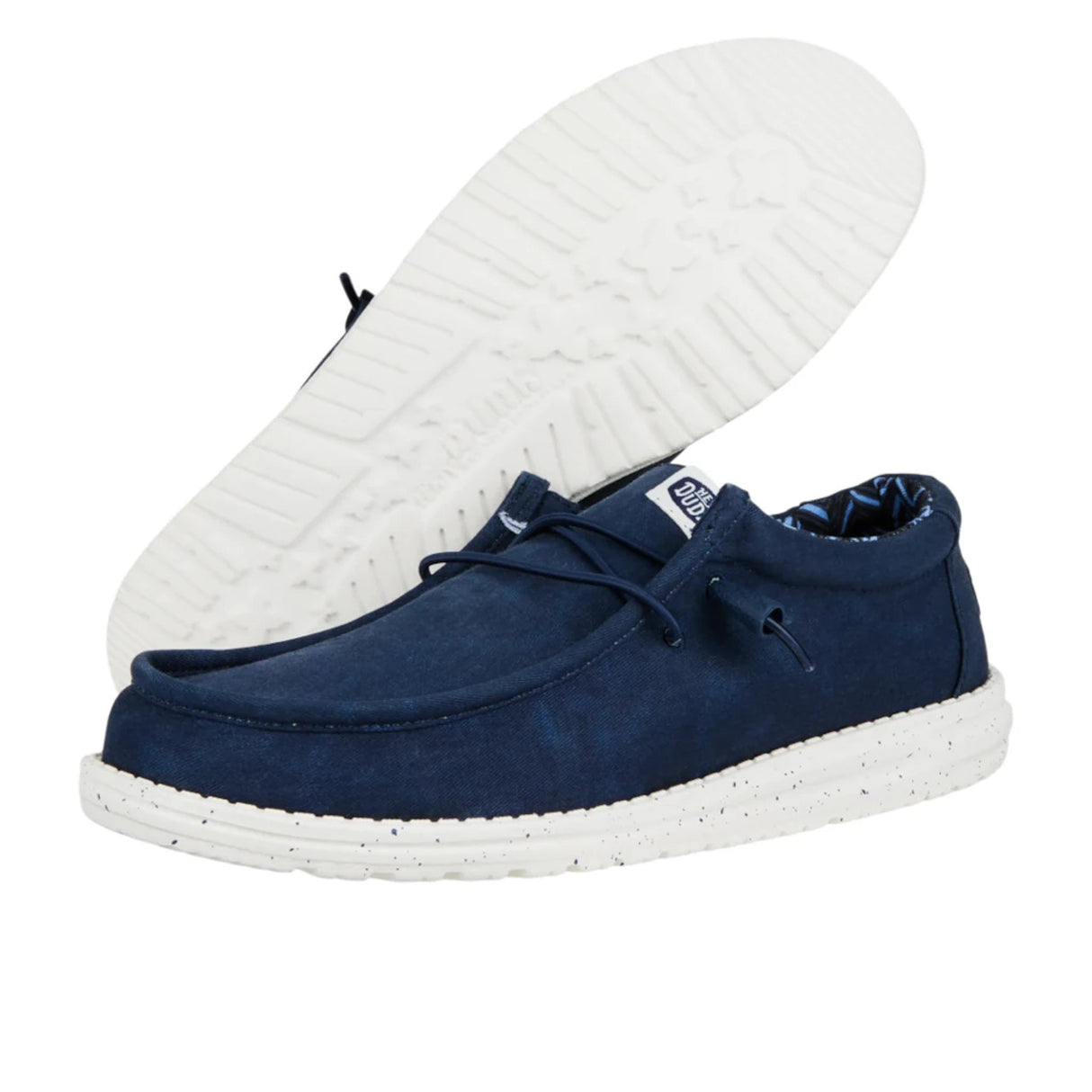 HeyDude Wally Canvas - Navy Men