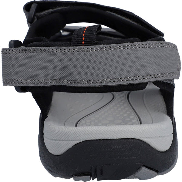 Hi-Tec Mens Crater Walking Sandals Grey