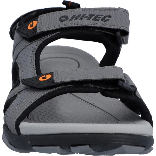 Hi-Tec Mens Crater Walking Sandals Grey